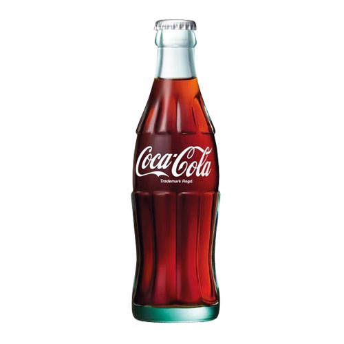 海外コカコーラ☆韓国赤ラベルボトル/ガラス瓶(1995年物/355ml)中身 