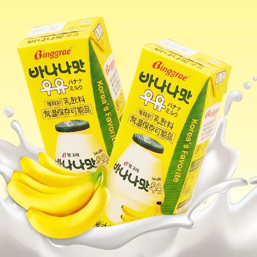 �ӥ󥰥� �Хʥ�̣�ߥ륯1BOX=200ml��6�� �Хʥ�̣���� �ڹ���� �ڹ���