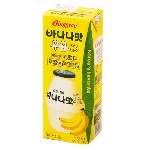 �ӥ󥰥� �Хʥ�̣�ߥ륯1BOX=200ml��6�� �Хʥ�̣���� �ڹ���� �ڹ���