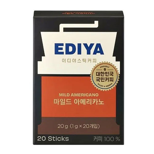 ���ǥ��� EDIYA ����ꥫ���� �����ҡ�<br> �ޥ���� 20g (��g��20��) ���ƥ��å�<br>���󥹥���ȥ����ҡ� �ڹ񥳡��ҡ�