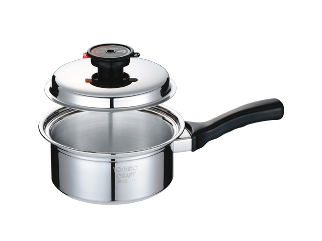 【新品未使用】保証書付き！ヨシノクラフトES-18片手鍋 18cm ヨシノ鍋 ヨシノ 調理鍋 【片手18㎝】 ES-18