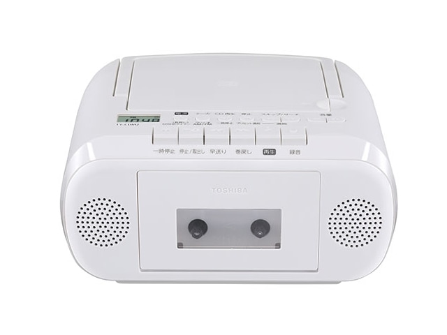 東芝 ミニサイズでしっかり聴ける！ スリープタイマーつき CD