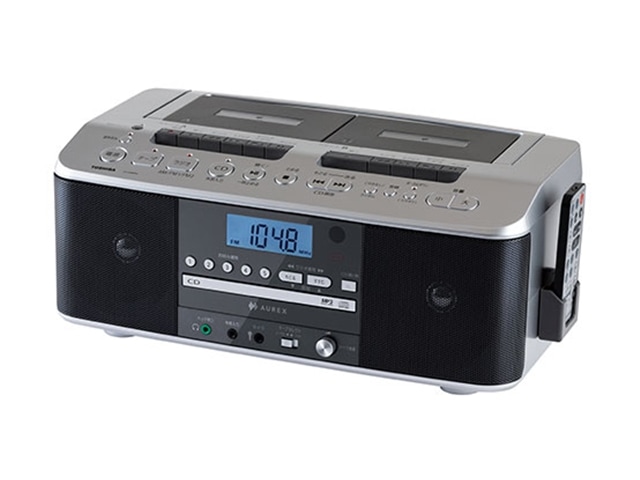 わ*け様 TOSHIBA TY-CDW991 シルバー CDラジオカセットレコー 東芝 CDラジオカセットレコーダー AUREX TY-CDW991(S) [シルバー]
