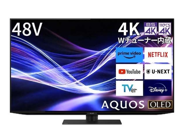 シャープ 48V型4K有機ELテレビ AQUOS OLED 4T-C48GQ3 [48インチ]
