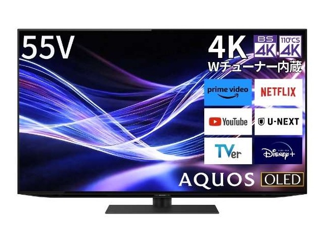 シャープ 55V型4K有機ELテレビ AQUOS OLED 4T-C55GQ3 [55インチ]
