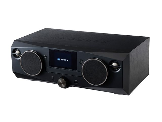 ��ǡ�CD/FM�磻��쥹���ԡ����������ƥࡡAUREX AX-XSS100(K) [�֥�å�]