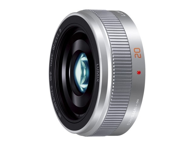 パナソニック 20mm/F1.7のマイクロフォーサーズ用パンケーキレンズ H 
