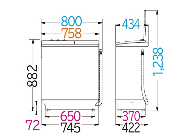 ��Ω��2�弰���������Ķ� PS-65AS2-W�ڥۥ磻�ȡ�
