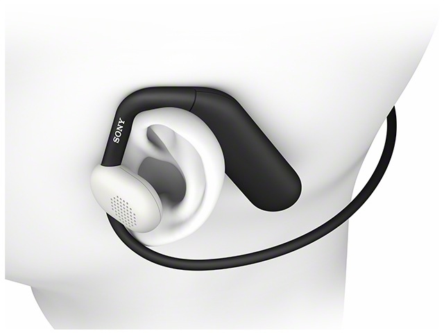 SONY���磻��쥹���ƥ쥪�إåɥ��åȡ�Float Run WI-OE610 [�֥�å�]