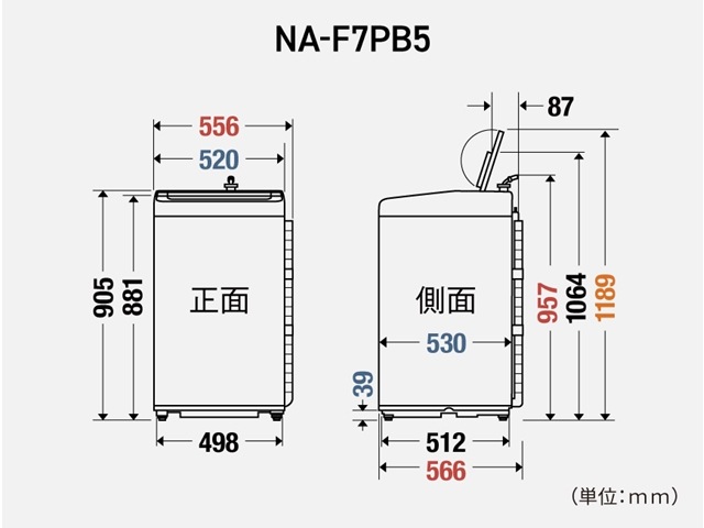 �ѥʥ��˥å�������ư������ �ķ���NA-F7PB5-W [�ۥ磻��]