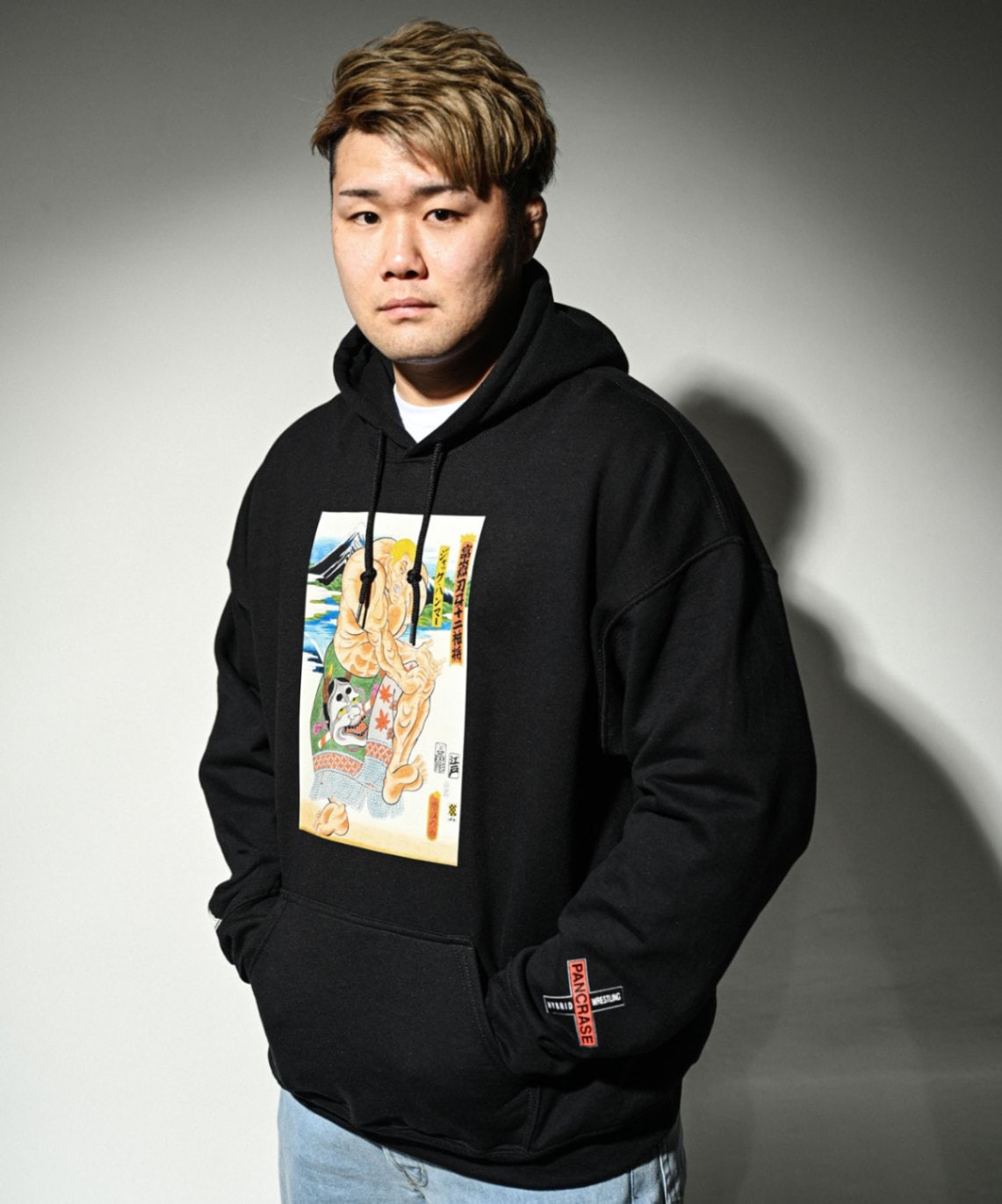 【2XL】完売サイズ　範馬刃牙　GAME タトゥー　和柄　パーカー HOMEGAME パーカー × グラップラー刃牙 パンクラス THREE TIDES