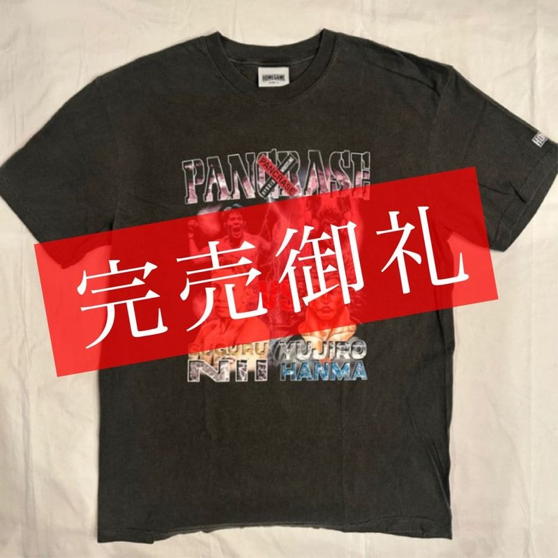 �ڿ��魯����vs����ͦ��Ϻ��HOMEGAME�߿ϲ��PANCRASE S/S TEE / BLACK