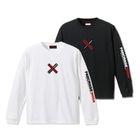PANCRASELogo Long Sleeve-TeeBLACK/WHITE