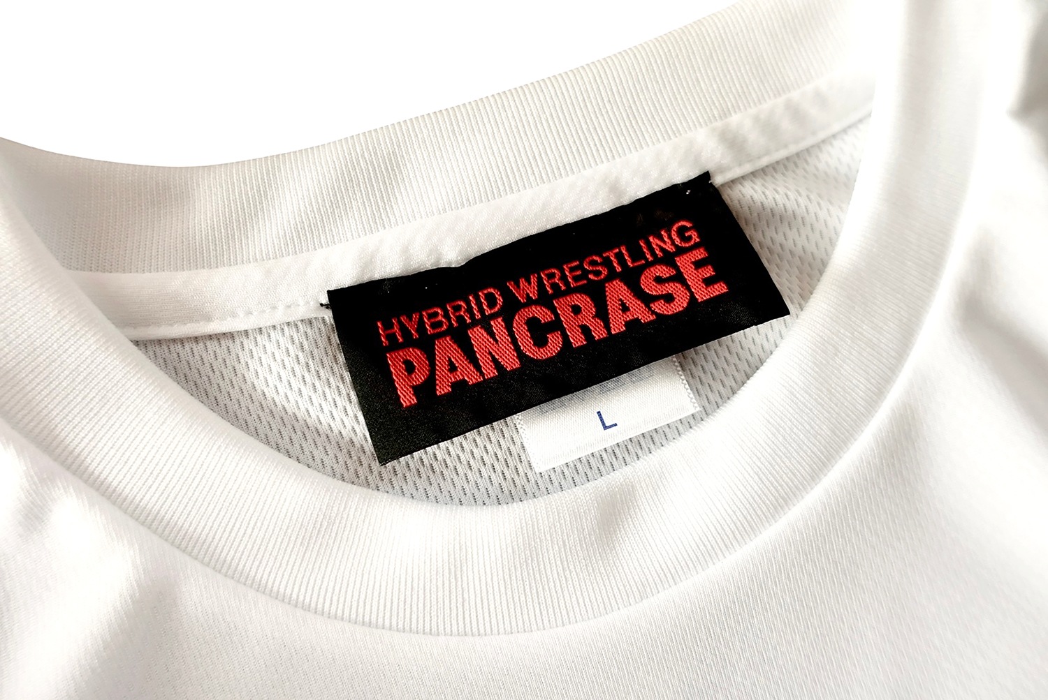 ��PANCRASE��Logo Dry-Tee��BLACK/WHITE��