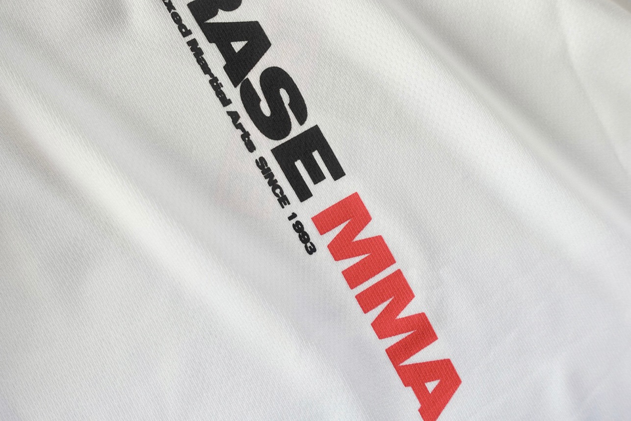 ��PANCRASE��Logo Dry-Tee��BLACK/WHITE��