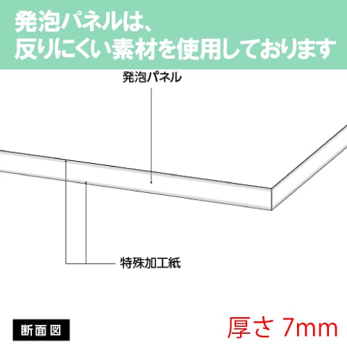 展示パネル印刷+アルミフレームセット【B2サイズ 728×515mm