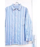 ■70％ OFF■1950s Vintage British Pajamas Shirts / Blue|TOPS|【CATEGORIES】 