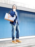 HTC Tote Bag Vintage Remake #3 / Hickory|BAG|【 HTC / HTC SUNSET GooDs 】 