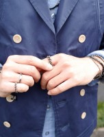 M.Cohen 〔エムコーエン〕 リング R102333 シルバーラージリンクチェーン|RING/SCARF|【M.Cohen】 