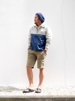 HTC×The Sandalman【エイチティーシー×サンダルマン】 サンダル 別注 Wide Strap 1Point Turquoise Studs / Black Leather|SHOES /