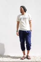 HTC×The Sandalman【エイチティーシー×サンダルマン】 サンダル 別注 Double Strap 1Point Turquoise Studs / Brown|SHOES / BOOTS