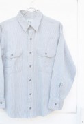 1980s Vintgae��KEY��Hickory Stripe Logger Work Shirts