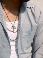Y.GLAUCA(ワイグラウカ) 　ネックレス　ラージドラゴンフライ＆シルバーチェーン|Necklace|【Y.GLAUCA】 
