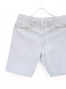 IrregulaR by ZIP STEVENSON �̎��ڎ��ގ��׎��� Vintage Remake Short Corduroy Pants / Grey