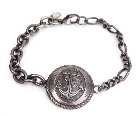 □30% OFF□ANTON HEUNIS Anchor Coin Chain Bracelet