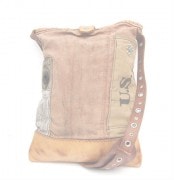 IrregulaR by ZIP STEVENSON �ڎ��ڎ��ގ��׎��� Vintage Fabric Repair Shoulder Bag ��