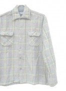 1970s Vintage ��Brewster�� L/S Wool Check Shirts