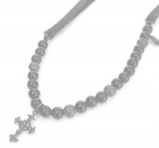 M.Cohen 〔エムコーエン〕 ネックレス N10086 ブラックレザー&シルバークロス|NECKLACE|【M.Cohen】 