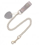 HTC Wallet Chain Small Flower #5 TQS N /  Brown