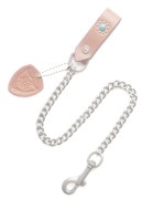 HTC Wallet Chain Small Flower TQS #5 Lt Brown