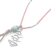 M.Cohen 〔エムコーエン〕 ネックレス PANTYオリジナルカスタム コーラルビーズ & シルバープレート|NECKLACE|【M.Cohen】 