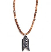 CHAFF DESIGN̥աǥArrow Plate Shell Beads Necklace