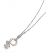 M.Cohen 〔エムコーエン〕 ネックレス N102103 ラスティネイルブラスペンダント ＆ レザーコード|NECKLACE|【M.Cohen】 