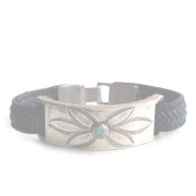 CHAFF DESIGN�̥���ա��ǥ������Braid Plate On Small Turquoise