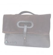 HTC Clutch Bag 2way Suede TQS N / D Brown