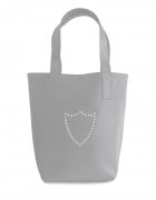 HTC Tote Bag Emblem Leather #8 / Black