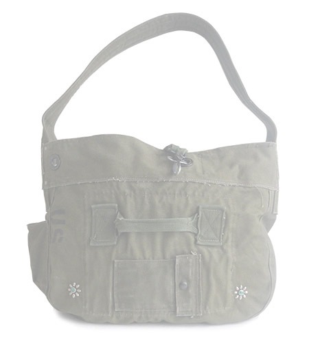 IrregulaR by ZIP STEVENSON Vintage Military Shoulder Bag #15