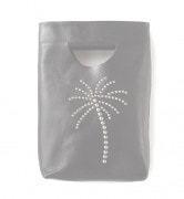 HTC SUNSET Palm tree Shopper Bag / Black