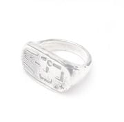 CHAFF DESIGN African hieroglyph Ring
