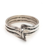 CHAFF DESIGN〔チャフ・デザイン〕3Loop ring|RING|【CHAFF DESIGN】 