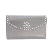 HTC Sunset Long Wallet Flower & Umbrella #1 TQS N / Black