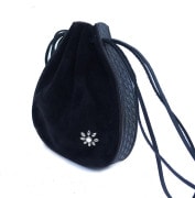 CHAFF DESIGN̥աǥVintage Belt Suede Bag / Black1