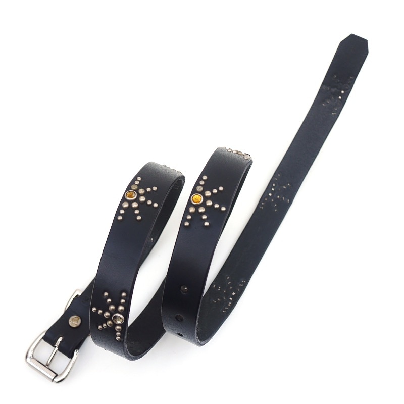 HTC Sunset Goods Narrow Sunray Studs Belt 1 Inch / ナロー サンレイ