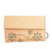 ��ͽ����ա�HTC Sunset Short Wallet Flower TQS N / Natural