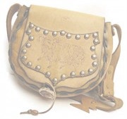 IrregulaR��by ZIP STEVENSON �ڎ��ڎ��ގ��׎��� ��VINTAGE RIMAKE HIPPY BAG  /  SHEEP EMBOS