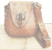 IrregulaR��by ZIP STEVENSON �ڎ��ڎ��ގ��׎��� ��VINTAGE RIMAKE HIPPY BAG �� /  FLOWER STUDS